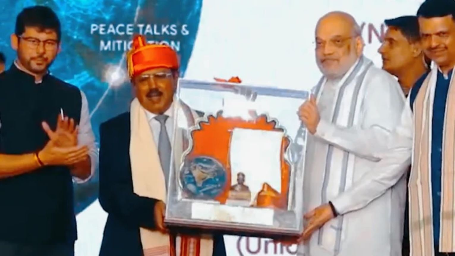 NSA Ajit Doval received the Lokmanya Tilak National Award 2026 in Pune, Maharashtra